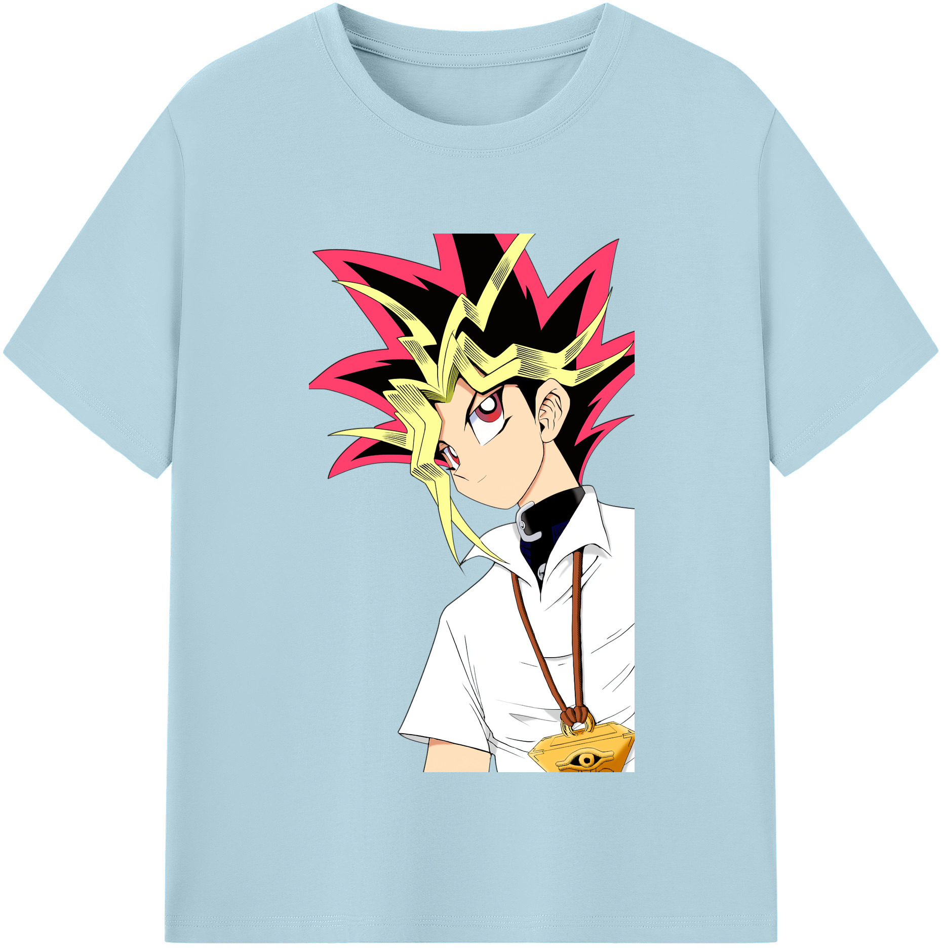 （画像用） 遊☆戯☆王 Yu-Gi-Oh! 綿100％半袖Tシャツ（フロントプリント）